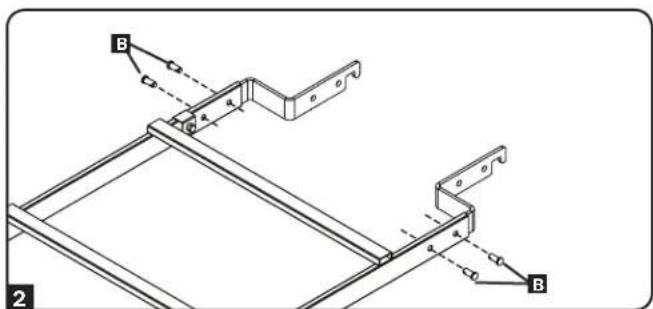 Tripp Lite SmartRack SRCABLELADDER18 - Installation Across Aisle - 2