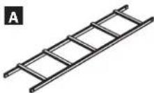 Tripp Lite SmartRack SRCABLELADDER18 - Liste des pièces - 1