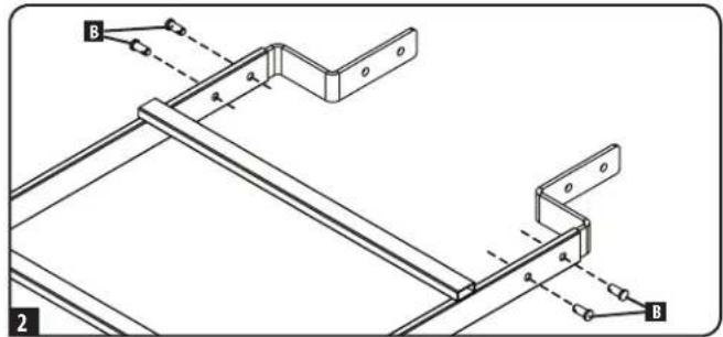 Tripp Lite SmartRack SRCABLELADDER18 - Установка внутри ряда - 2