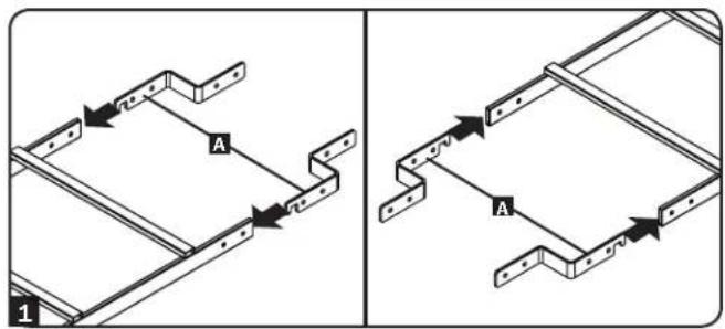 Tripp Lite SmartRack SRCABLELADDER18 - Installation dans une rangée - 1