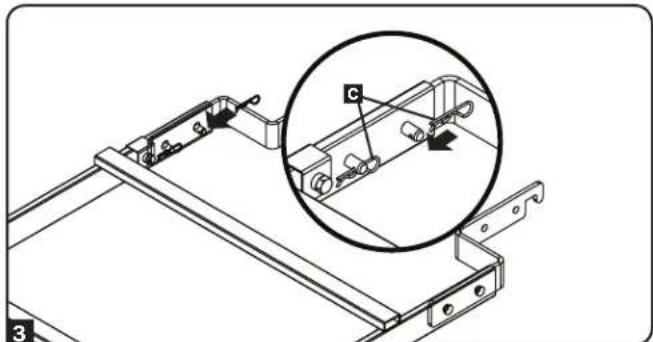 Tripp Lite SmartRack SRCABLELADDER18 - Installation à travers une allée - 3