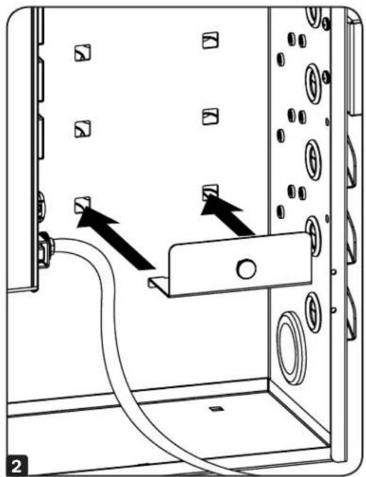 Tripp Lite CST20AC - Instalación de Repisas de Adaptador de Corriente - 2