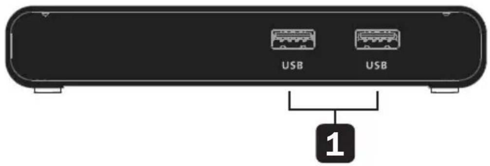 Tripp Lite B003HC2DOCK1 - Front Panel - 1