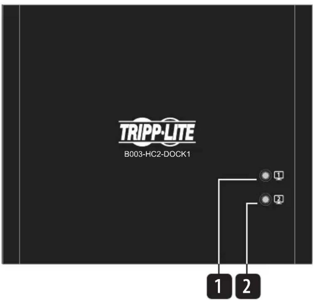 Tripp Lite B003HC2DOCK1 - Cxema paCnoJoxeHnaYHKnOHaJIbHbIX 3JeMeHTOB BepxHra naHeIb - 1