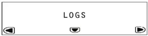 Tripp Lite SmartRack SRCOOL33K - menús LOGS e INFO - 1
