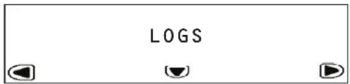 Tripp Lite SmartRack SRCOOL33K - Menus LOGS et INFO - 1