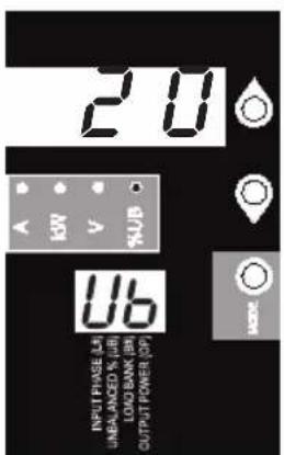 Tripp Lite PDU3XMV6G32 - Using the Digital Display - 2