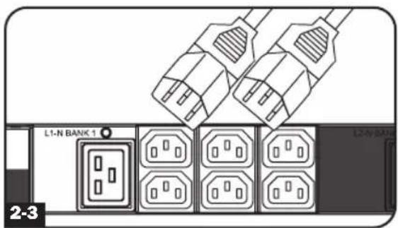 Tripp Lite PDU3XMV6G32 - Connecting the PDU - 3