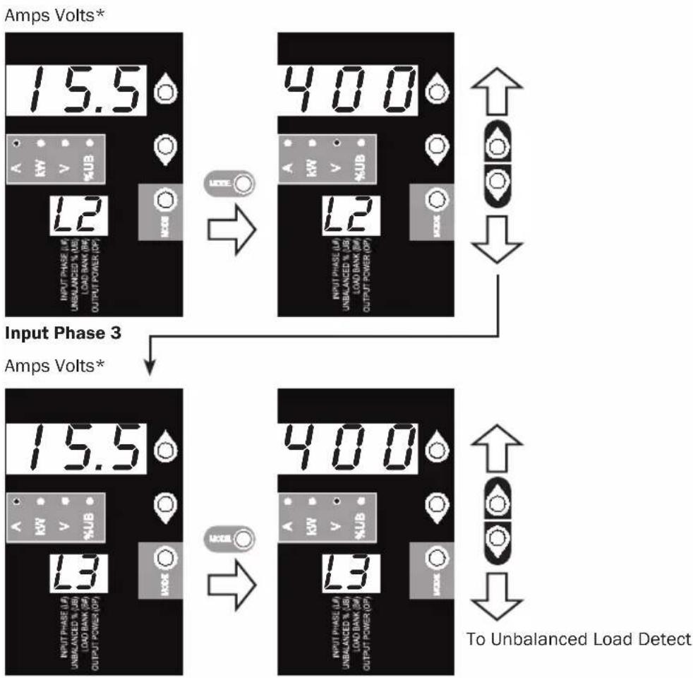 Tripp Lite PDU3XMV6G32 - Using the Digital Display - 1