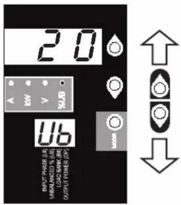 Tripp Lite PDU3XMV6G32 - Usando la Pantalla Digital - 2
