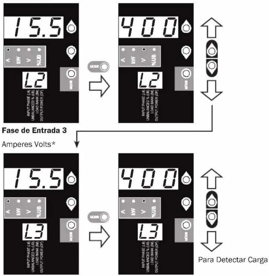 Tripp Lite PDU3XMV6G32 - Usando la Pantalla Digital - 1