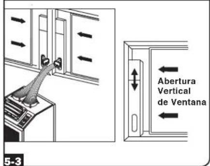 Tripp Lite SmartRack SRCOOL18K - Conexión de Descarga de Ventana - 4
