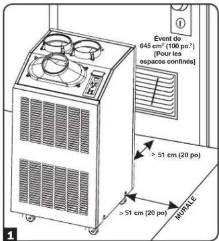 Tripp Lite SmartRack SRCOOL18K - Avertissement : Ne pas utiliser de rallonge électrique pour connecter l'appareil à une prise c.a. Utilisez uniquement la cordon d'alimentation fourni avec l'appareil. - 1