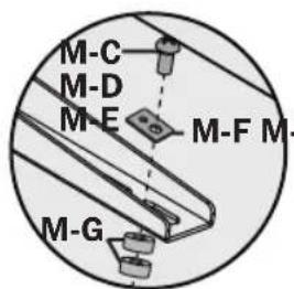 Tripp Lite DMCSD3545M - Montage der Adapterhalterungen - 4