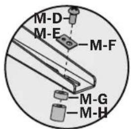 Tripp Lite DMCSD3545M - Montage der Adapterhalterungen - 6