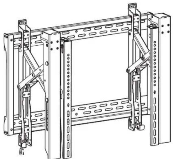 Tripp Lite DMVWSC4570XUL - Muro de Video Emergente - 1