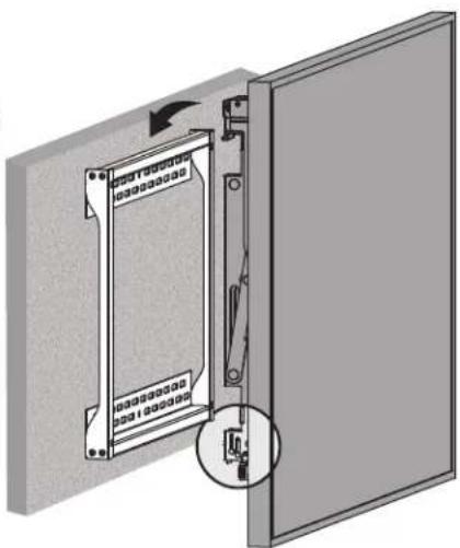 Tripp Lite DMVWSC4570XUL - Attach the Display onto the Wall Plate - 4