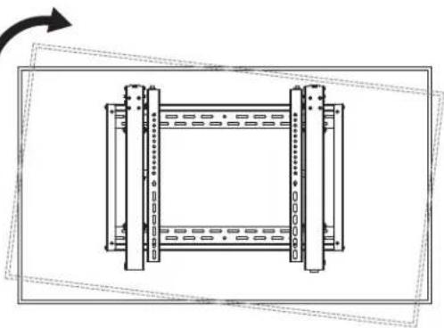 Tripp Lite DMVWSC4570XUL - Höheneinstellung - 10