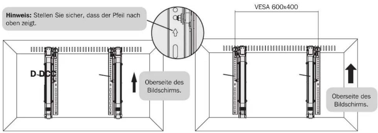 Tripp Lite DMVWSC4570XUL - Montage der ausklappbaren Adapterhalterungen - 2