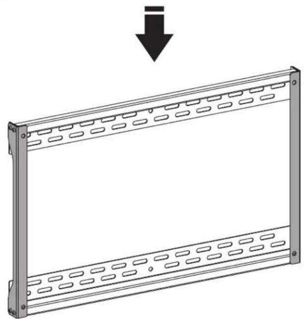 Tripp Lite DMVWSC4570XUL - Befestigung der Verbindungsplatten an den Wandplatten - 3