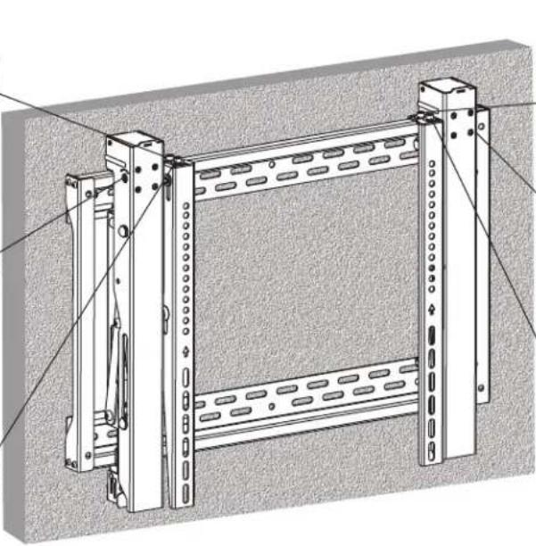 Tripp Lite DMVWSC4570XUL - Micro Adjustment - 4