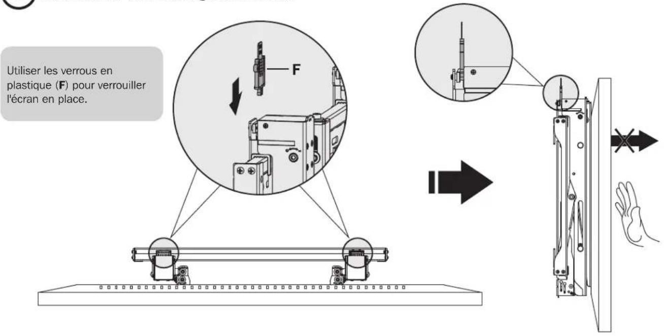 Tripp Lite DMVWSC4570XUL - Fixation et verrouillage de I'ecran - 1