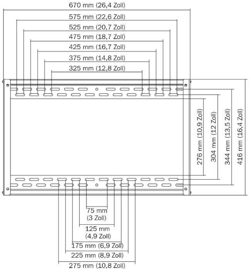 Tripp Lite DMVWSC4570XUL - Produktabmessungen - 3