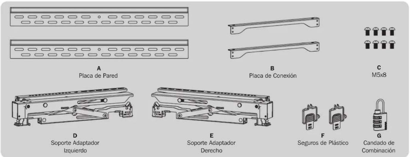 Tripp Lite DMVWSC4570XUL - Accesorios y Partes Incluidas en el Empaque - 1