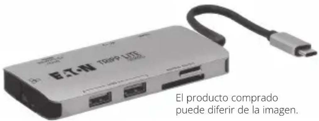 Tripp Lite U442DOCK5GY - Estación de Conexión Portátil USB C - 1