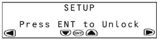 Tripp Lite SRXCOOL33K - SETUP Menu - 1