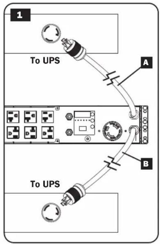 Tripp Lite PDUMH32HVAT - Connecting the PDU - 1