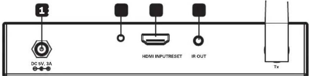 Tripp Lite B1261A1WHD2 - Panneau arrête Tx HDMI - 1
