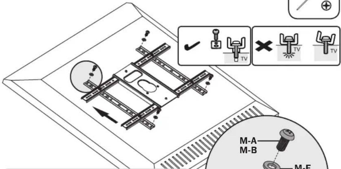 Tripp Lite DMWC3770M - (5a) Pour les écrans à dos plat - 2