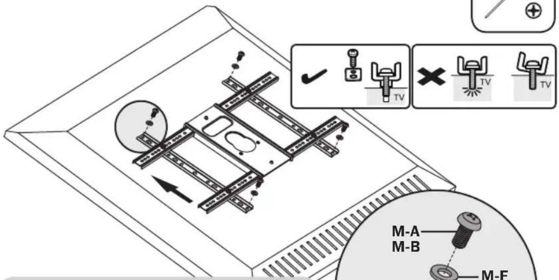 Tripp Lite DMWC3770M - (5a) For Flat Back Screens - 2