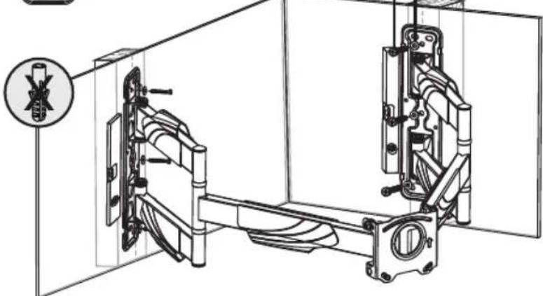 Tripp Lite DMWC3770M - 2a KpenJIeHnE K CTeHe C DepeBAnHbIM KapKaacOM - 6