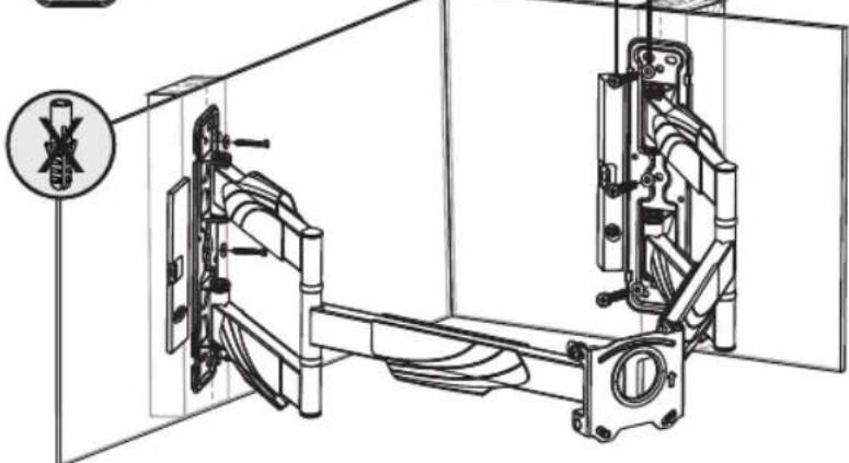 Tripp Lite DMWC3770M - 2a) Instalación en Pared con Entramado de Madera - 6