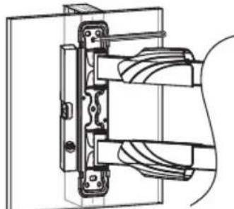 Tripp Lite DMWC3770M - 2a Mount on Wood Stud Wall - 3