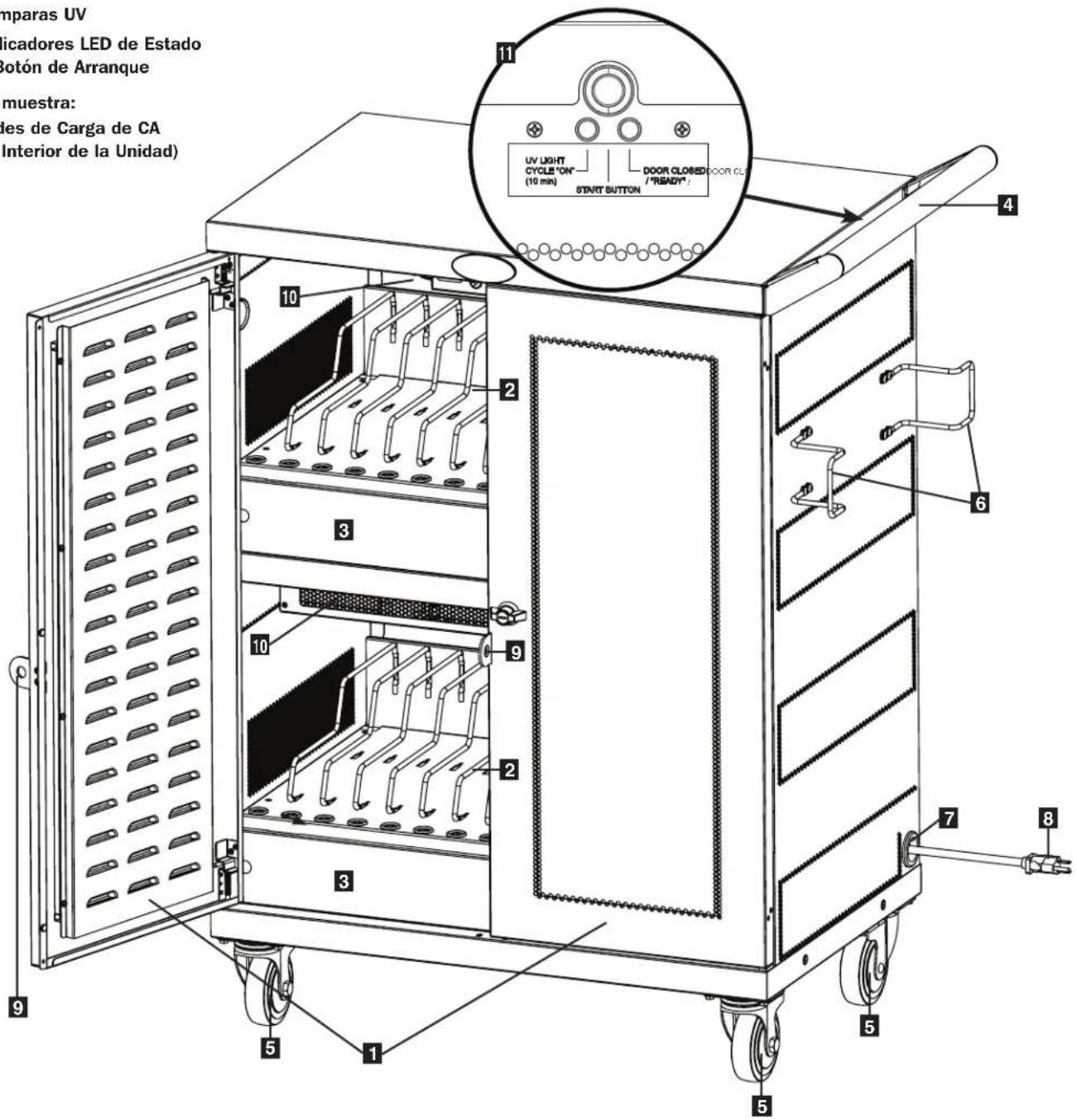 Tripp Lite CSC32ACWHG - Accesorios Incluidos - 2