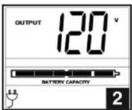 Tripp Lite SmartPro SMC10002URM - Affichage des conditions de puissance - 2