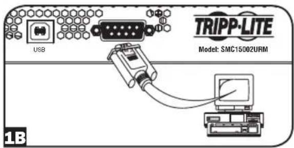Tripp Lite SmartPro SMC10002URM - USB and RS-232 Serial Communications - 2