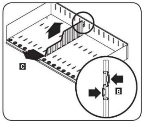 Tripp Lite CSC16ACW - Adjusting Storage Shelf Dividers - 2