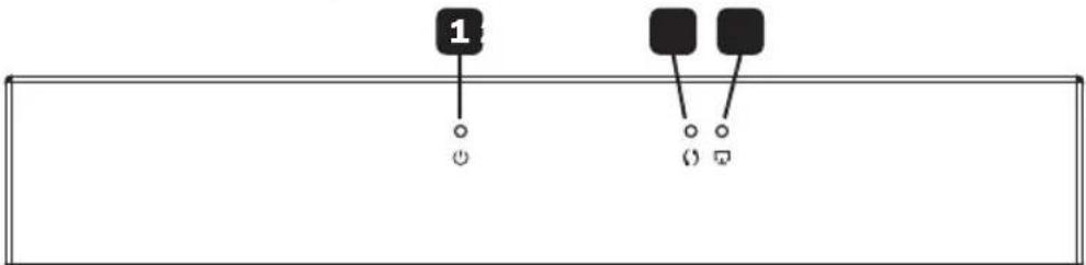 Tripp Lite B1261A1WHD1 - Panneau avant du récepteur (Rx) et du transmetteur (Tx) HDMI - 1