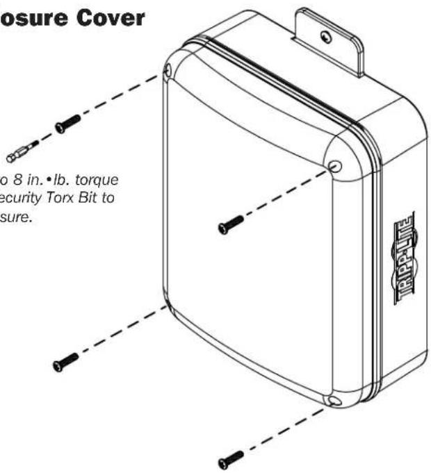 Tripp Lite EN1309N4 - Reattach the Enclosure Cover - 1