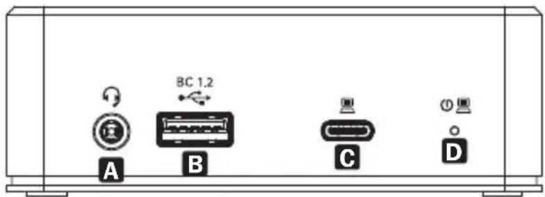 Tripp Lite U442DOCK20B - Frente: - 1