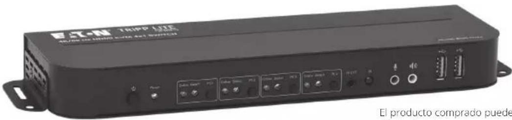 Tripp Lite B005HUA4 - Video 4K, Audio y Compartido de Periféricos - 1