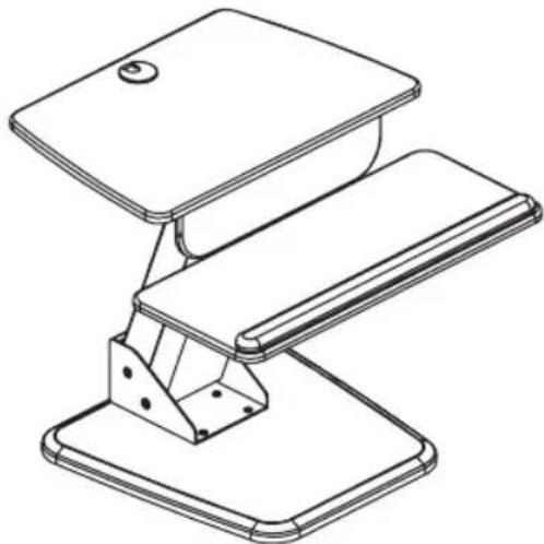 Tripp Lite WorkWise WWSSDT - Desktop-Arbeitsstation zum Sitzen oder Stehen - 1