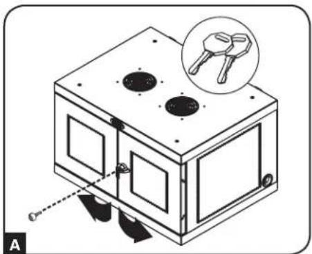 Tripp Lite CSD32USB - Door Locks - 1