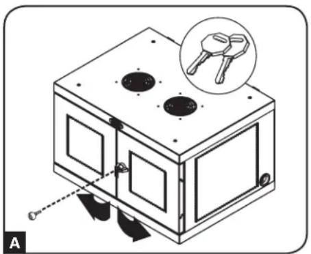 Tripp Lite CSD32USB - Cerraduras de la Puerta - 1