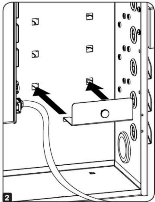 Tripp Lite CST16AC - Installation des étagères pour adaptateurs d'alimentation - 2