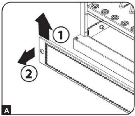 Tripp Lite CS16USBWHG - Ajuste de los Divisores de Estante de Almacenamiento - 1